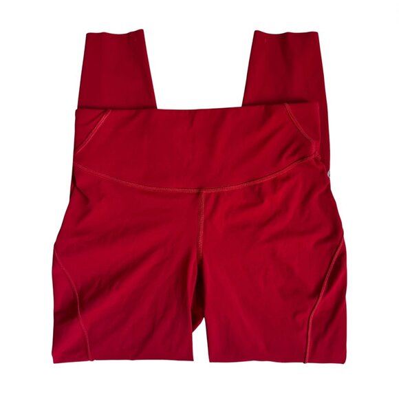 Lululemon Base Pace High-Rise Tight 25" Dark Red - Size 8 - Picture 1 of 11